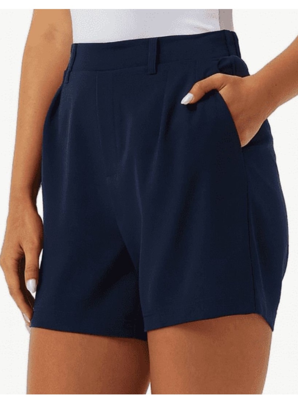 32 Degree Cool High Rise Pull On Shorts NWT